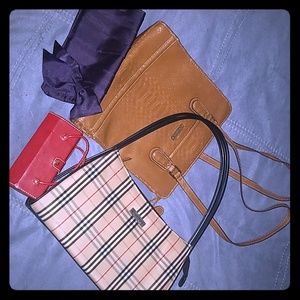 Assorted handbags  - being sold as a one lot